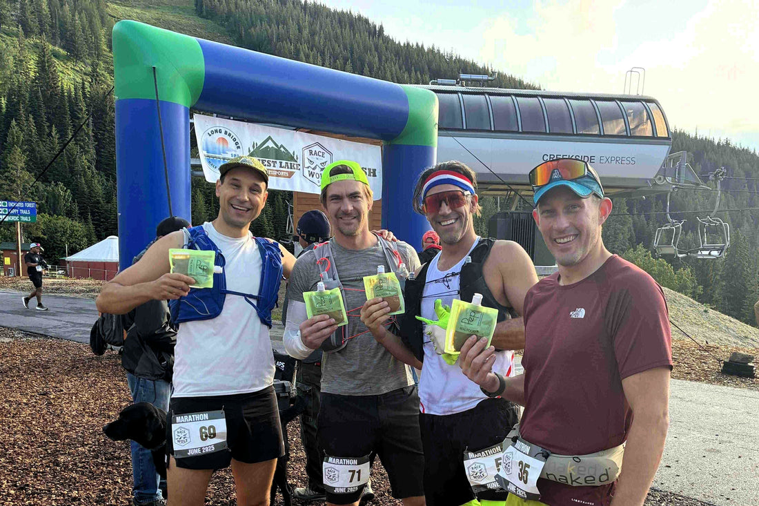 How Jan fueled mountain marathon at 130g Carbs/hr with Pep